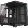 Gabinete Gamer Kalkan Midgard Digital Aquário Micro-Atx Vidro Temperado Sem Fan Preto