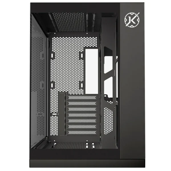Gabinete Gamer Kalkan Asgard Aquário Atx Vidro Temperado Sem Fan Preto