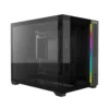 Gabinete Gamer Redragon Wideload Mini Lite Rgb Micro-Atx Vidro Temperado Sem Fan Preto