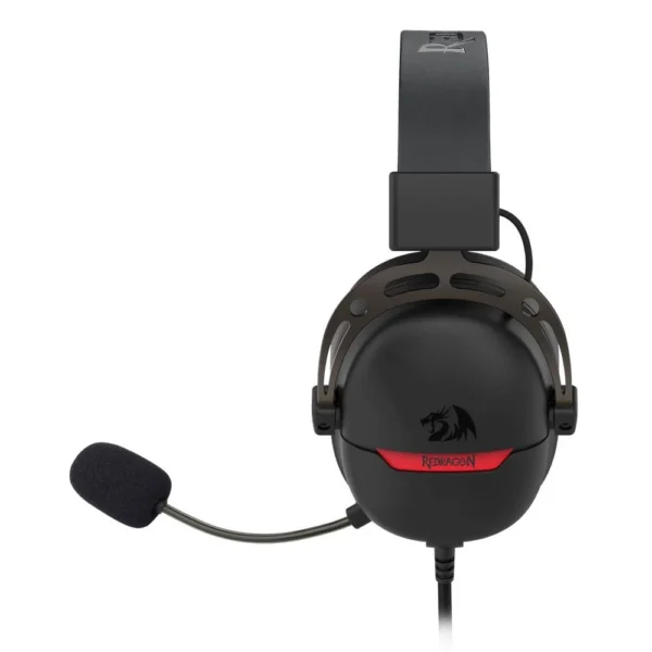 Headset Gamer Redragon Aurora H376br Com Fio Usb 7.1 Preto