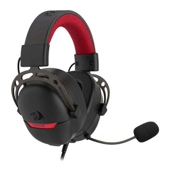 Headset Gamer Redragon Aurora H376br Com Fio Usb 7.1 Preto