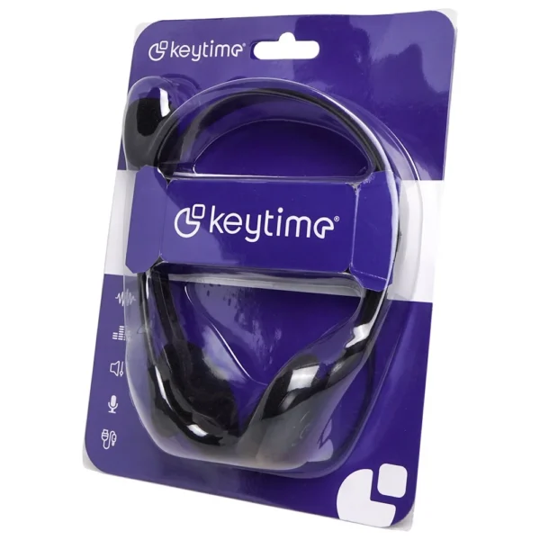 Headset Gamer Keytime Standard Kyt00026 Com Fio P2 Preto