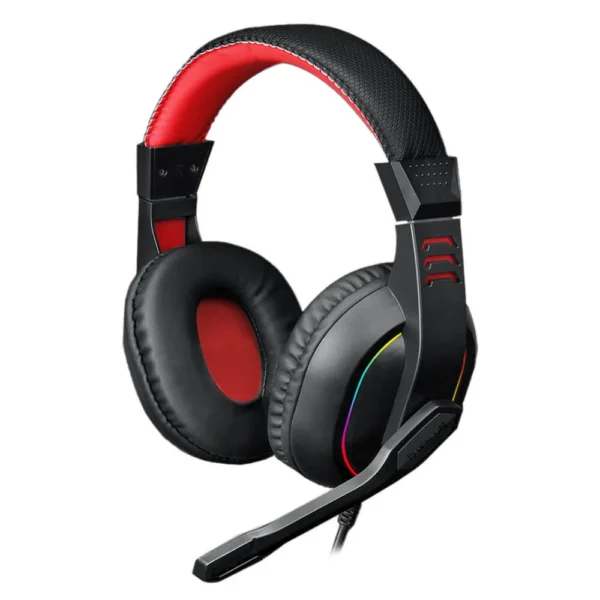 Headset Gamer Redragon Ares Rgb H120-Rgb P2 Usb Preto