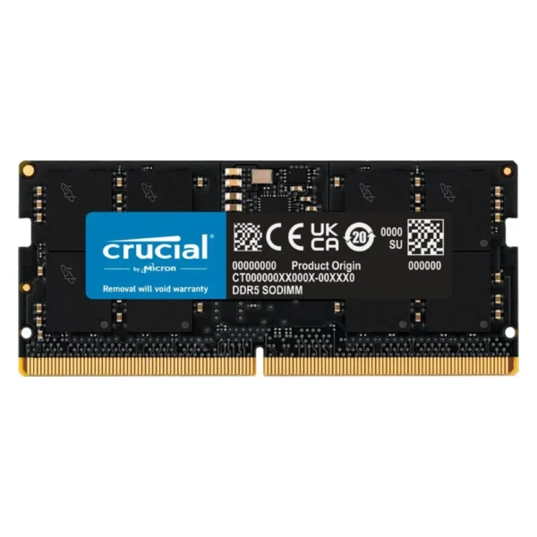 Memória Ram Para Notebook Crucial 16Gb Ddr5 4800Mhz Cl40