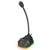 Microfone Gamer Redragon Stix Gm-99 Usb Rgb Preto