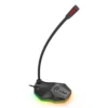 Microfone Gamer Redragon Stix Gm-99 Usb Rgb Preto