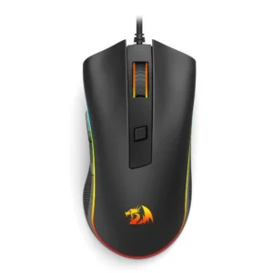 Mouse Gamer Redragon Cobra Cypher Lite M611-Rgb Rgb 12800 Dpi Preto