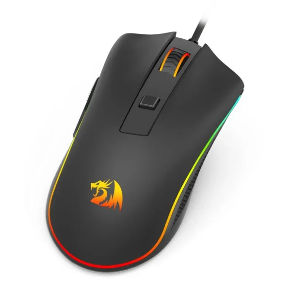 Mouse Gamer Redragon Cobra Cypher Lite M611-Rgb Rgb 12800 Dpi Preto