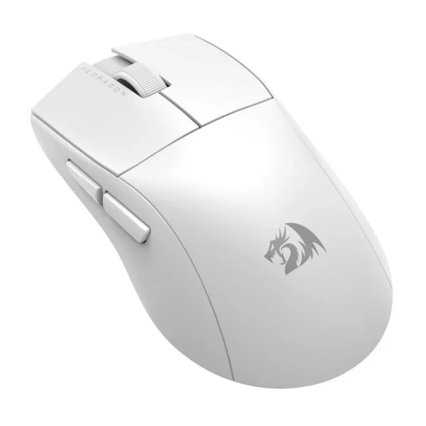 Mouse Gamer Redragon King Pro Sem Fio M916w-Pro-1K 26000 Dpi Branco