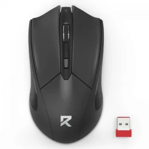 Mouse Office Sem Fio Redragon Bm-2463 Usb 2.4Ghz 4000 Dpi Preto