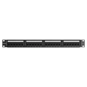 Patch Panel Intelbras Impact Lan Pp524 Cat5e 24 Portas 19 Pol 1U Preto