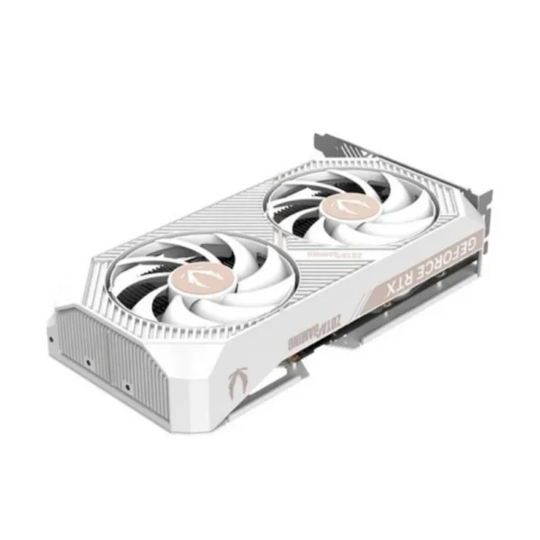 Placa De Vídeo Zotac Gaming Geforce Rtx 5060 Twin Edge Oc White Edition 8Gb Gddr7 Branco