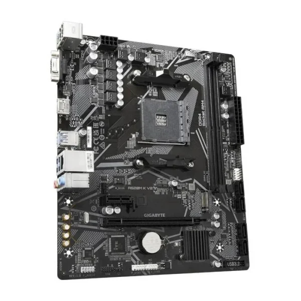 Placa Mãe Gigabyte A520m K V2 Amd Am4 Ddr4 Hdmi D-Sub M.2 Usb 3.2