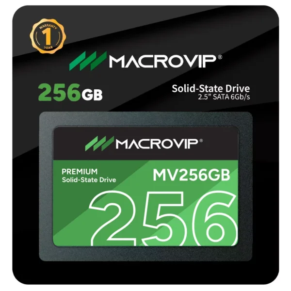 Ssd Macrovip Premium 256Gb 2.5 Pol Sata 3 Mv256gb