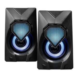 Caixa De Som Tgt Sentry V3 Rainbow 2X3w Rms Usb P2 Preto