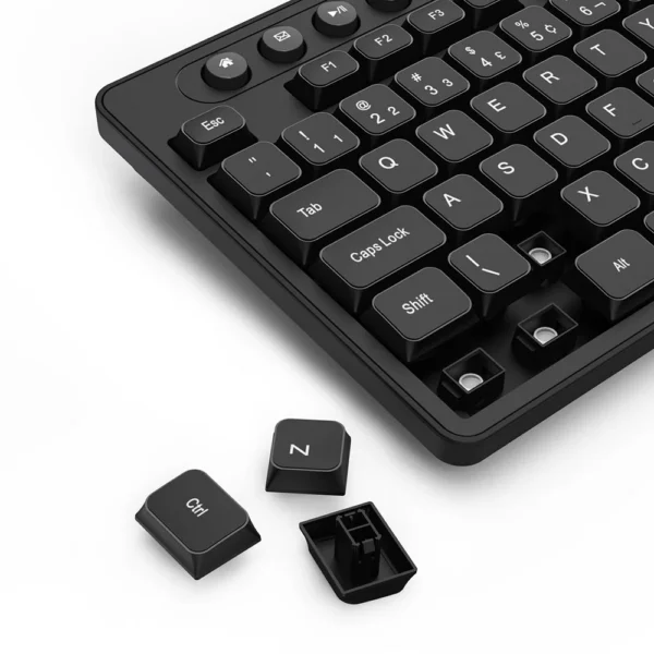 Kit Teclado E Mouse Sem Fio Redragon Bs-7094 Usb 2.4Ghz Abnt2 Preto