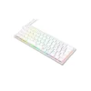 Teclado Mecânico Gamer Redragon Anivia Lunar White K614w-Rgb Abnt2 Switch Azul Rgb Branco
