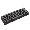 Teclado Mecânico Gamer T-Dagger Arena T-Tgk321-Br Abnt2 Switch Marrom Rainbow Preto