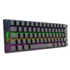 Teclado Mecânico Gamer T-Dagger Arena T-Tgk321-Br Abnt2 Switch Marrom Rainbow Preto