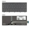 Teclado Dell 14-3000 Kb-Din14-3 Abnt2 Com Retroiluminação Preto