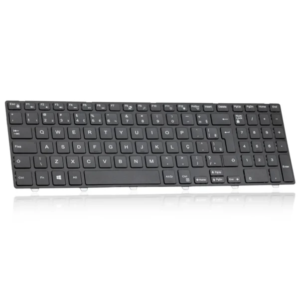 Teclado Dell Inspiron 15-3000 Kb-Din15-3 Abnt2 Sem Retroiluminação Preto