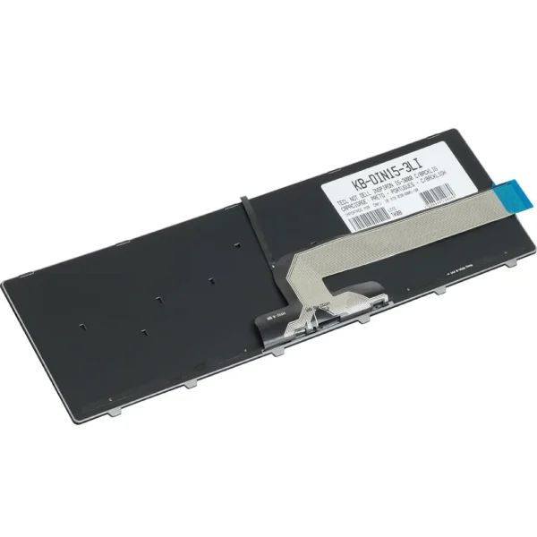 Teclado Dell Inspiron 15-3000 Kb-Din15-3Li Abnt2 Com Retroiluminação Preto