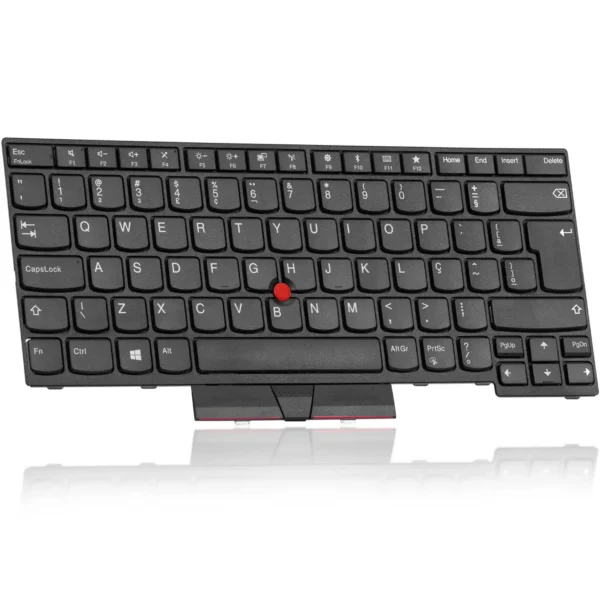 Teclado Lenovo Thinkpad T470 Kb-Le122 Abnt2 Trackpoint Preto