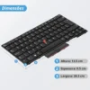 Teclado Lenovo Thinkpad T470 Kb-Le122 Abnt2 Trackpoint Preto
