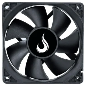 Ventoinha Rise Mode Black Rm-Bk-02-Fb 80Mm 1500 Rpm Preto