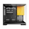 Gabinete Gamer Geometric Future Model 5 Atx Vidro Temperado 5 Fans Argb Preto E Amarelo