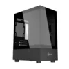 Gabinete Gamer Kalkan Avalon Curve Micro-Atx Vidro Temperado Sem Fan Preto
