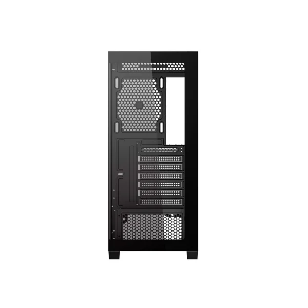 Gabinete Gamer Redragon Deflect Atx Vidro Temperado Sem Fan Preto
