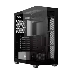 Gabinete Gamer Redragon Deflect Atx Vidro Temperado Sem Fan Preto
