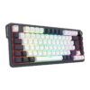 Teclado Mecânico Gamer Redragon Ucal Pro Sem Fio 75% Abnt2 Switch Marrom Rgb Preto E Branco