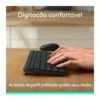Kit Teclado E Mouse Sem Fio Logitech Mk250 Bluetooth Abnt2 Grafite