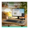 Kit Teclado E Mouse Sem Fio Logitech Mk250 Bluetooth Abnt2 Grafite