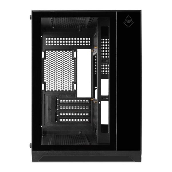 Gabinete Gamer Mancer Cv100 Mid Tower Vidro Temperado Preto