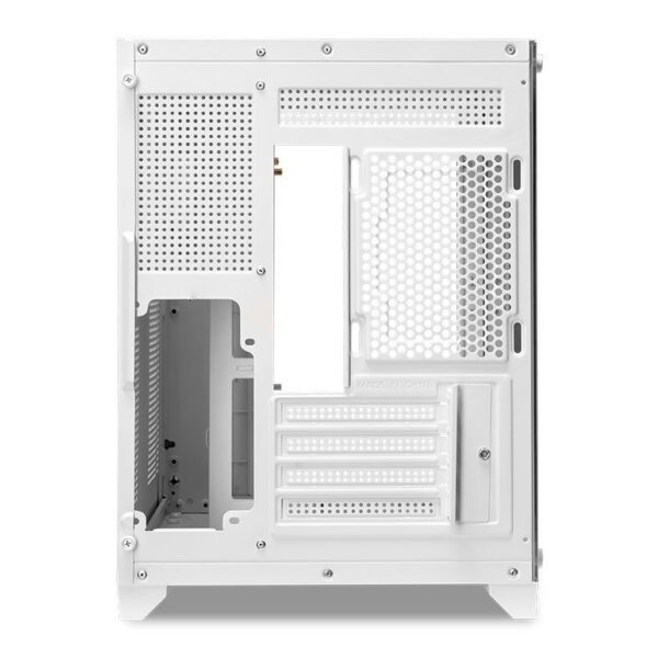 Gabinete Gamer Mancer Cv100 Mid Tower Vidro Temperado Branco