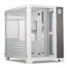 Gabinete Gamer Mancer Cv300 Mid Tower Vidro Temperado Branco