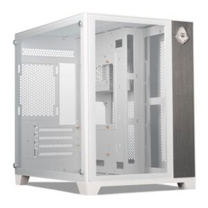 Gabinete Gamer Mancer Cv300 Mid Tower Vidro Temperado Branco