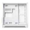Gabinete Gamer Mancer Cv300 Mid Tower Vidro Temperado Branco