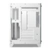 Gabinete Gamer Mancer Cv300 Mid Tower Vidro Temperado Branco