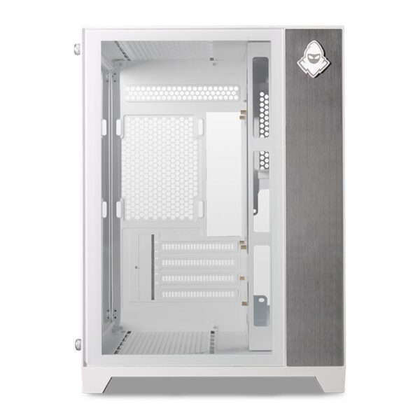 Gabinete Gamer Mancer Cv300 Mid Tower Vidro Temperado Branco