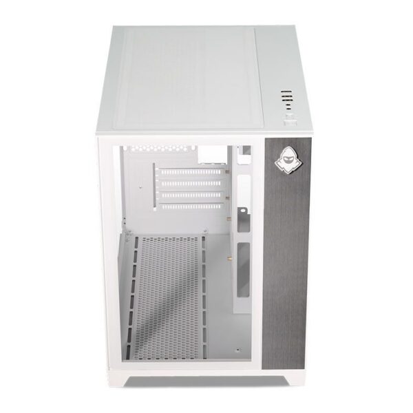Gabinete Gamer Mancer Cv300 Mid Tower Vidro Temperado Branco