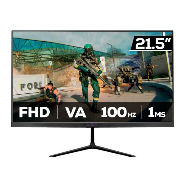Monitor Gamer Mancer Horizon Z3b 21,5 Pol Va Full Hd 100Hz 1Ms Hdmi Vga