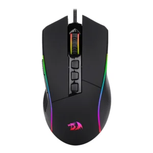 Mouse Gamer Redragon Plank M812-Rgb Rgb 16000 Dpi 9 Botões Preto