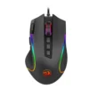 Mouse Gamer Redragon Predator M612-Rgb Rgb 8000 Dpi 9 Botões Preto
