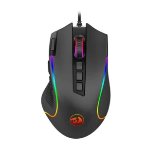 Mouse Gamer Redragon Predator M612-Rgb Rgb 8000 Dpi 9 Botões Preto