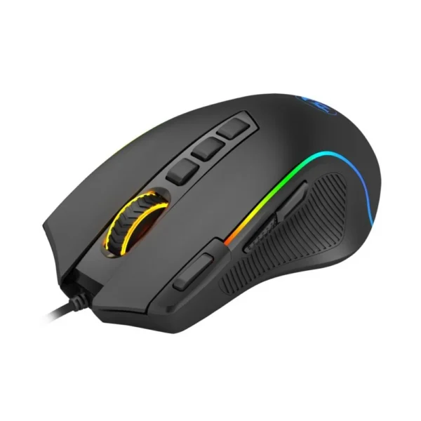 Mouse Gamer Redragon Predator M612-Rgb Rgb 8000 Dpi 9 Botões Preto