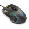 Mouse Gamer Redragon Predator M612-Rgb Rgb 8000 Dpi 9 Botões Preto
